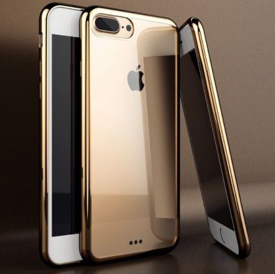 Coque SHOT CASE Coque IPHONE 8(+) Chrome (OR)