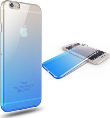 Coque SHOT CASE Coque Silicone IPHONE 7 Bi-color BLEU