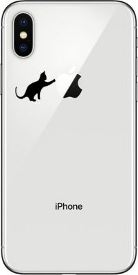 Coque SHOT CASE Coque Silicone IPHONE Xs Chat Fun