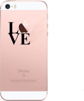 Coque SHOT CASE Coque Silicone IPHONE 5/5S/SE Love
