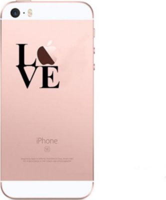 Coque SHOT CASE Coque Silicone IPHONE 5/5S/SE Love