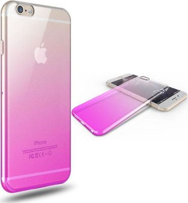 Coque SHOT CASE Coque Silicone IPHONE 6/6S Bi-color ROSE