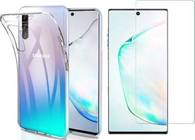 Protège écran XEPTIO Samsung Galaxy Note 10 gel tpu et vitre
