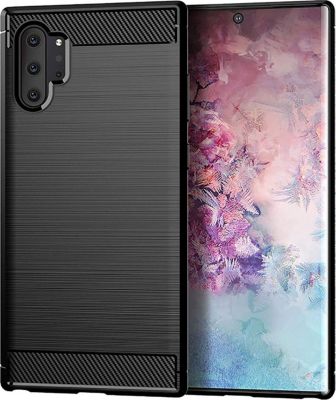 Coque XEPTIO Samsung Galaxy Note 10 PLUS carbone noir