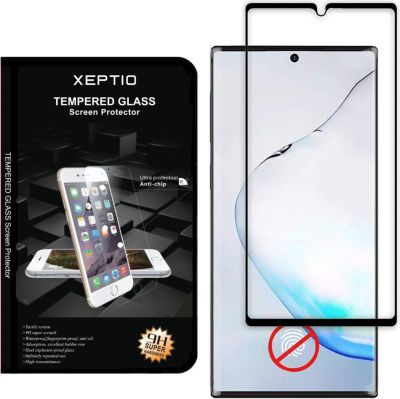 Protège écran XEPTIO Samsung Galaxy Note 10 PLUS vitre noir