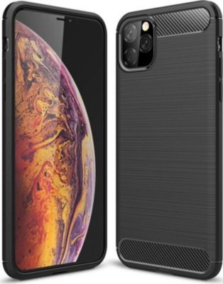 Coque XEPTIO Apple iPhone 11 carbone noir
