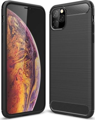 Coque XEPTIO Apple iPhone 11 PRO carbone noir Coque XEPTIO Apple iPhone 11 PRO carbone noir