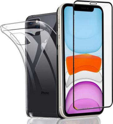 Protège écran XEPTIO Apple iPhone 11 PRO tpu et full noir