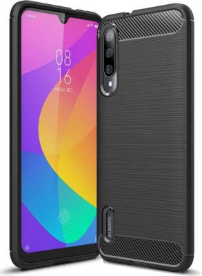 Coque XEPTIO Xiaomi Mi 9 LITE carbone noir