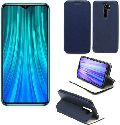 Housse XEPTIO Xiaomi Redmi Note 8 PRO Etui bleu Slim Housse XEPTIO Xiaomi Redmi Note 8 PRO Etui bleu Slim