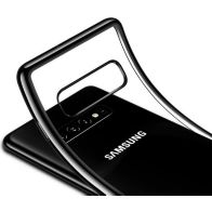 Coque SHOT CASE Coque SAMSUNG Galaxy S10+ Chrome (NOIR)
