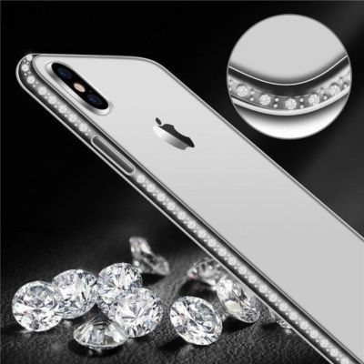 Coque SHOT CASE Coque Diamants IPHONE Xr (ARGENT)