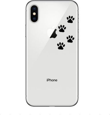 Coque SHOT CASE Coque Silicone IPHONE Xr Pattes de Chat