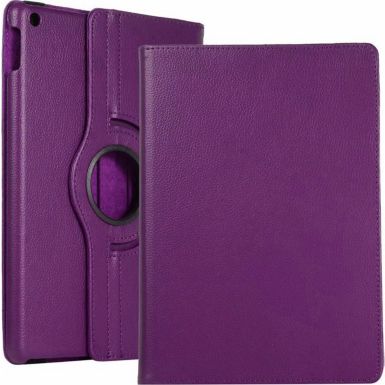 Housse XEPTIO Apple iPad 10,2 Etui rotatif violet