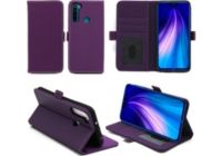 Housse XEPTIO Redmi Note 8T portefeuille violet