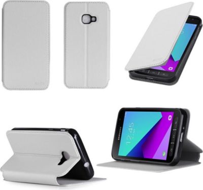 Housse XEPTIO Etui Samsung Galaxy Xcover 4 4G blanc