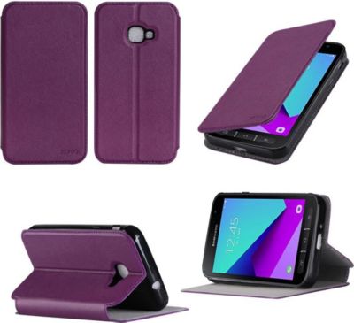 Housse XEPTIO Etui Samsung Galaxy Xcover 4 4G violet
