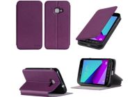 Housse XEPTIO Etui Samsung Galaxy Xcover 4 4G violet