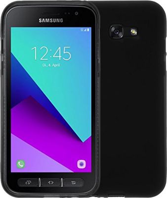Coque XEPTIO Samsung Galaxy Xcover 4  tpu noire