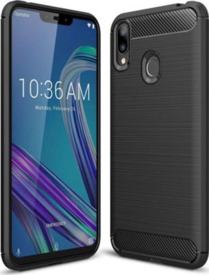 Coque XEPTIO Asus Zenfone MAX M2 carbone noir