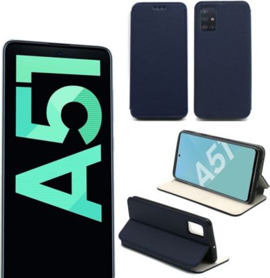 Etui XEPTIO Samsung Galaxy A51 Etui bleu Slim Etui XEPTIO Samsung Galaxy A51 Etui bleu Slim
