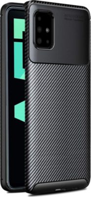 Coque XEPTIO Samsung Galaxy A51 New carbone noir