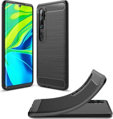Coque XEPTIO Xiaomi Mi Note 10 carbone noir