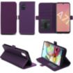 Housse XEPTIO Samsung Galaxy A71 portefeuille violet