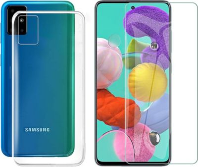 Protège écran XEPTIO Samsung Galaxy A71 gel tpu et vitre Protège écran XEPTIO Samsung Galaxy A71 gel tpu et vitre