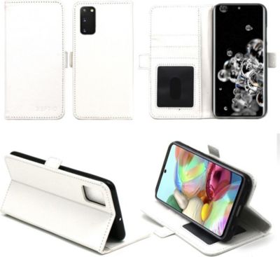 Housse XEPTIO Samsung Galaxy S20 portefeuille blanc Housse XEPTIO Samsung Galaxy S20 portefeuille blanc