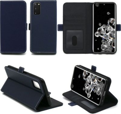 Housse XEPTIO Samsung Galaxy S20 portefeuille bleu