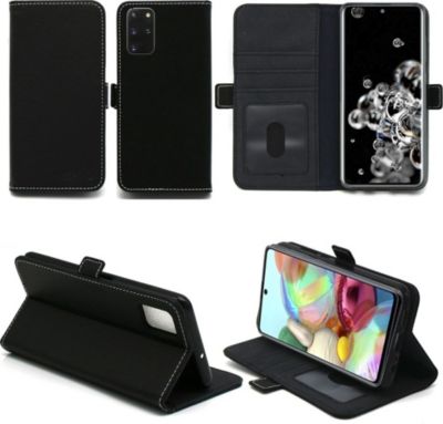 Housse XEPTIO Samsung Galaxy S20 PLUS housse noire Housse XEPTIO Samsung Galaxy S20 PLUS housse noire