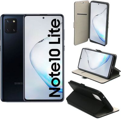Housse XEPTIO Galaxy Note 10 LITE Etui noir Housse XEPTIO Galaxy Note 10 LITE Etui noir