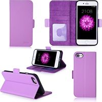 Housse XEPTIO Apple iPhone SE 2020 portefeuille violet