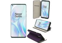 Housse XEPTIO OnePlus 8 portefeuille violet