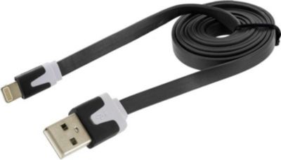  SHOT CASE Cable Noodle IPHONE Chargeur 1m NOIR SHOT CASE Cable Noodle IPHONE Chargeur 1m NOIR