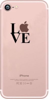 Coque SHOT CASE Coque Silicone IPHONE SE 2020 Love Fun