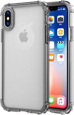 Pack SHOT CASE IPHONE X Max Coque NOIR Anti-Chocs +Film