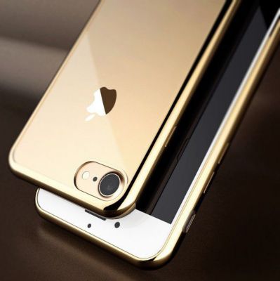 Pack SHOT CASE IPHONE 8 Coque Chrome OR + Film