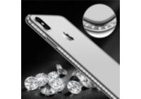 Pack SHOT CASE IPHONE Xr Coque Diamants ARGENT + Film