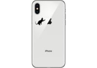 Pack SHOT CASE IPHONE X Coque Chat + Film