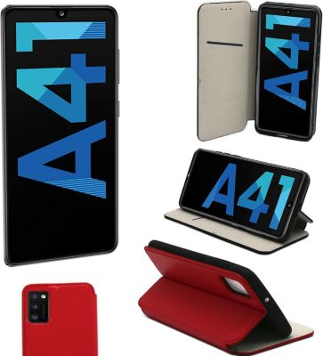 Housse XEPTIO Samsung Galaxy A41 Etui rouge