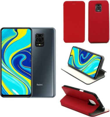 Housse XEPTIO Xiaomi Redmi Note 9 Etui rouge