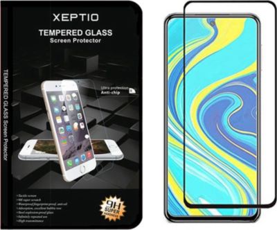 Protège écran XEPTIO Xiaomi Redmi Note 9 vitre noir Protège écran XEPTIO Xiaomi Redmi Note 9 vitre noir