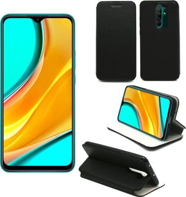 Housse XEPTIO Xiaomi Redmi 9 Etui noir Housse XEPTIO Xiaomi Redmi 9 Etui noir