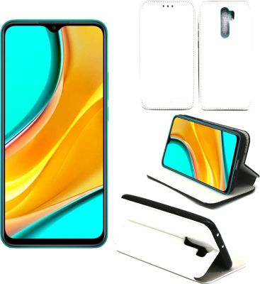 Housse XEPTIO Xiaomi Redmi 9 Etui blanc