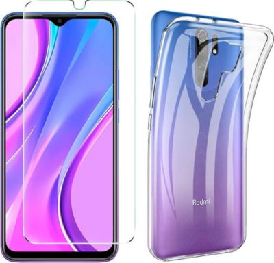 Protège écran XEPTIO Xiaomi Redmi 9 gel tpu et vitre