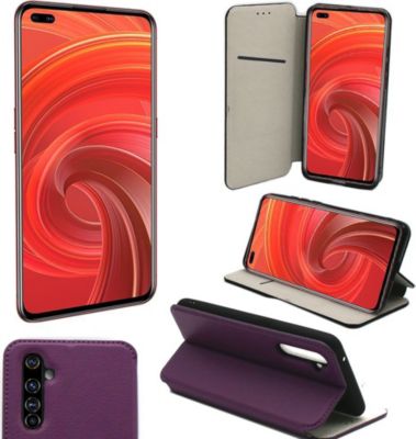 Housse XEPTIO Realme X50 Pro Etui violet