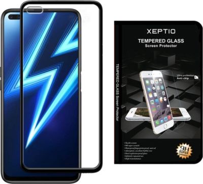 Protège écran XEPTIO Realme X50 Pro vitre noir