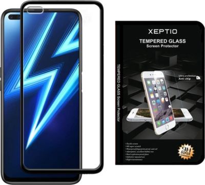 Protège écran XEPTIO Realme X50 Pro vitre noir Protège écran XEPTIO Realme X50 Pro vitre noir